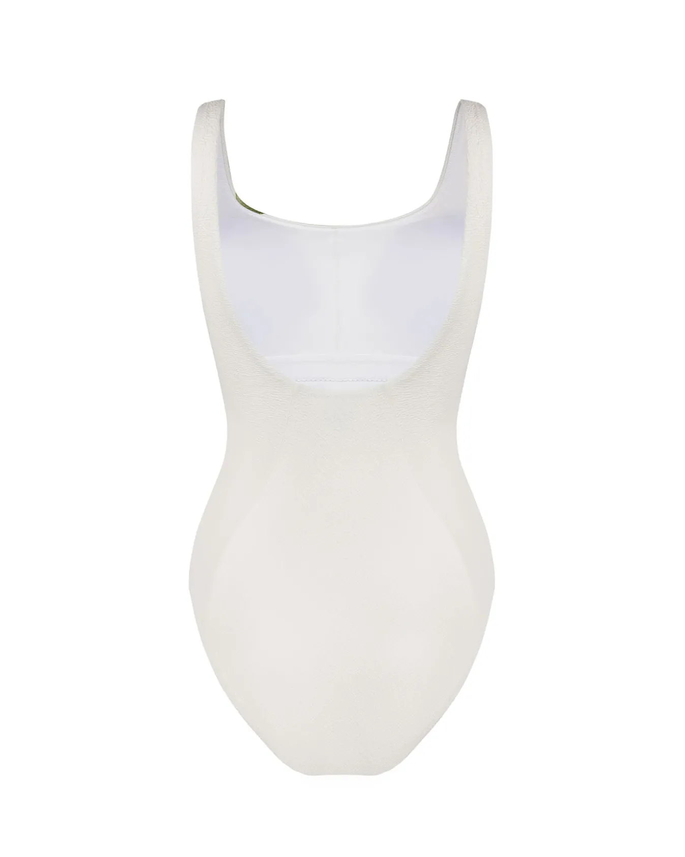 Crinkle Olive Oil Swimsuit