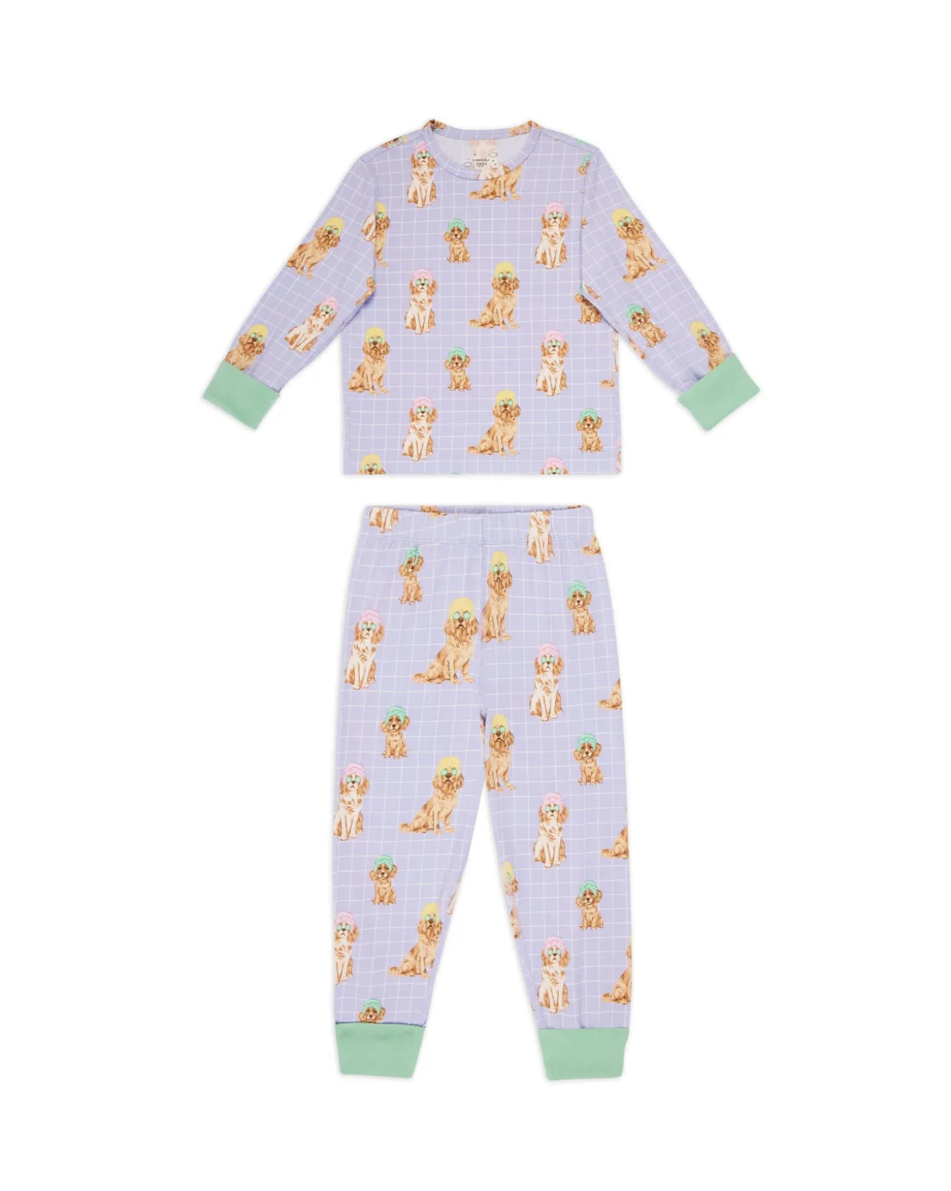 Kids Two Pack Spa Dogs / Dalmatians Long Pyjama Sets