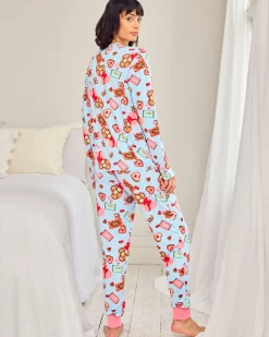 Tall Chocolate Box Print Long Pyjama Set
